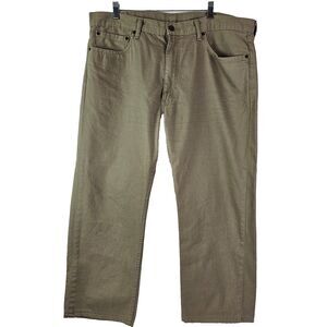 Levi's 505 Men's Regular Fit‎ Straight Leg Workwear Jeans W40 Tan Beige